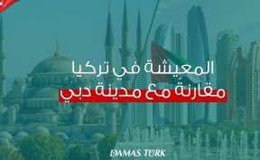المعيشة في تركيا مقارنةً مع مدينة دبي