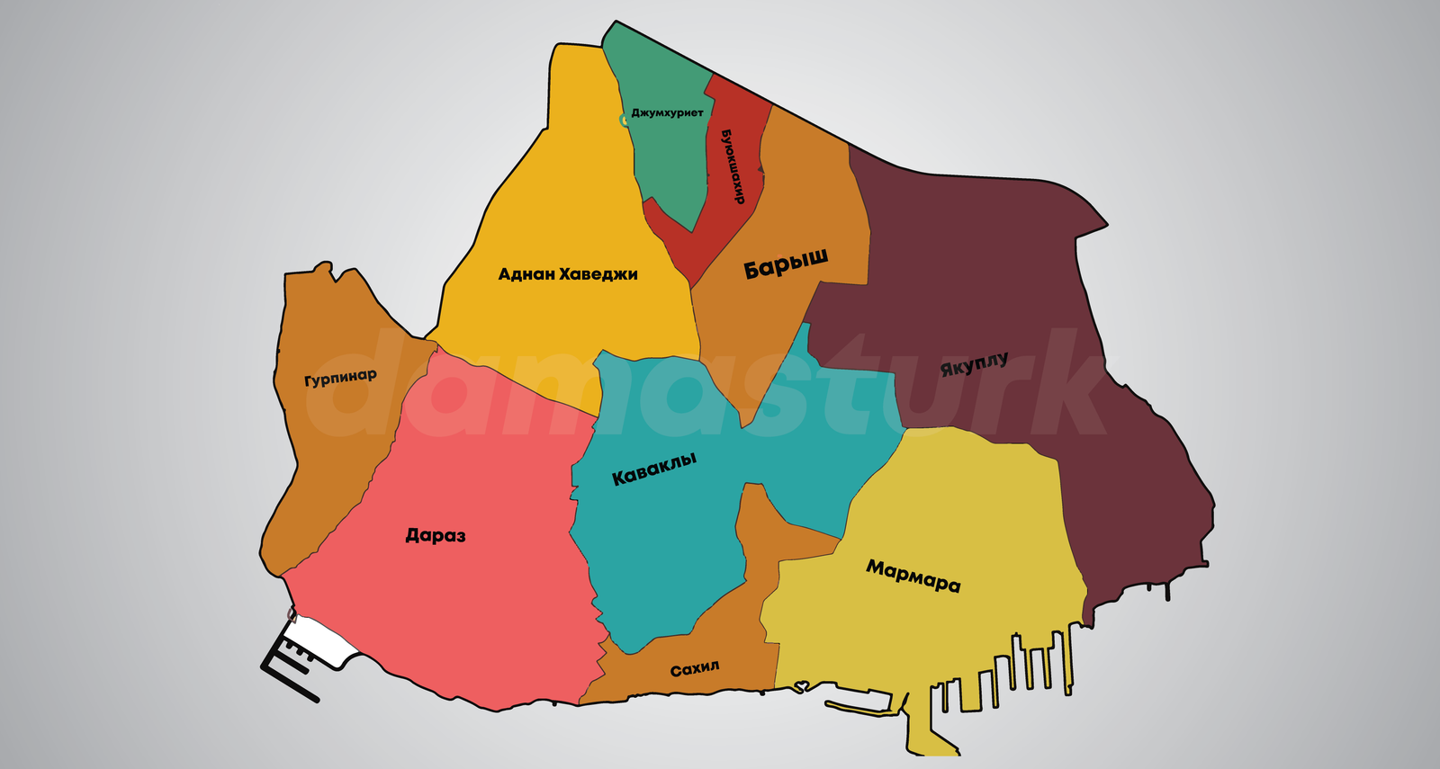 Бейликдюзю Map
